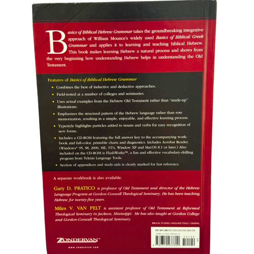 Basics of Biblical Hebrew – Gramática
